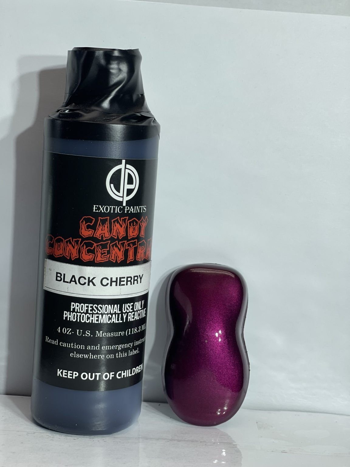 Black Cherry Candy Concentrate Paint JP Exotic Paints
